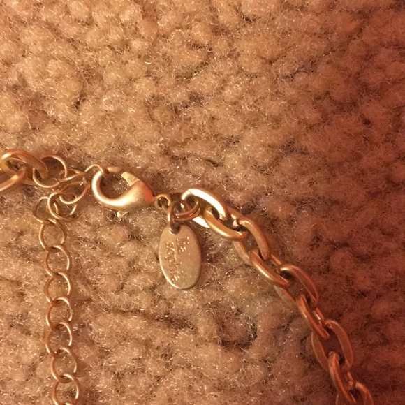 Lia Sophia Gold Statement Necklace - Picture 4 of 4